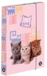 Oxybag cicás füzetbox A4 - Kitty (5-69525) - gigajatek