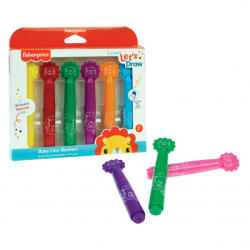 Gimsa Fisher-Price Oroszlános kimosható filctoll 6 db-os GIM32100008 (GIM32100008)