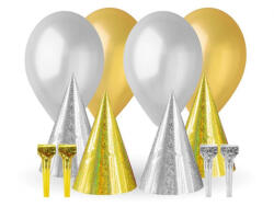 Godan Gold-Silver, Arany-Ezüst party szett 12 db-os MLG154801 (MLG154801)