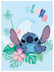 Aymax Disney Lilo és Stitch, A csillagkutya Aloha coral fleece takaró 110x150cm AYM073959 (AYM073959)