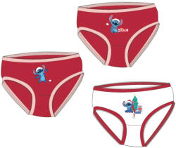 Mister Licence Disney Lilo és Stitch, A csillagkutya karácsonyi gyerek fehérnemű, bugyi 3 darab/csomag 4/5 év 85FML3518494 (85FML3518494)