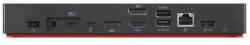 Lenovo Dokkoló állomás Lenovo Thinkpad Universal Thunderbolt 4 Smart Dock (40B1) + 135W Adapter BOXED