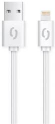 Aligator Cable USB Aligator Data and Charging Cable 2A, Lightning, White, 1m