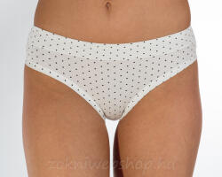 MST Szívecske mintás bugyi S/M, Fehér 5871