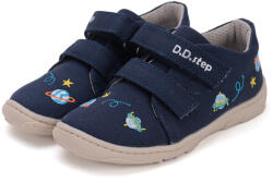 D.D.Step Barefoot vízlepergetős vászoncipő űrhajós, bolygós (20-25 méret) C077-51663A (20)