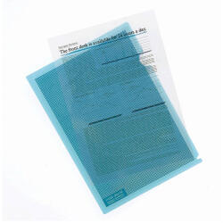 PLUS Corporation Genotherm "L" PLUS A/4 adatvédelmi szöveget titkosító kék 5 darabos (02_0138903)