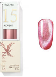 Advent 15 - gél lakk 8 ml - Mágneses rosegold -