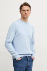 HUGO BOSS pamut pulóver könnyű - kék XL