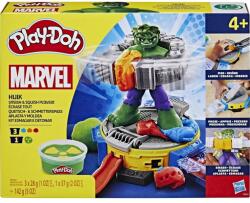Hasbro Play Doh Marvel Set Hulk Loveste Si Zdrobeste (F9826) - ejuniorul