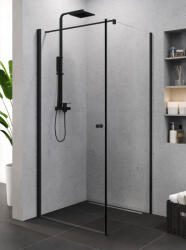 NEW TRENDY SUPERIA BLACK zuhanykabin Méret: K-0590 800 × 800 × 1950