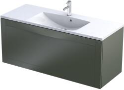 Oristo SKAGEN 120 cm-es, két fiókos mosdószekrény Szín: matt olivazöld