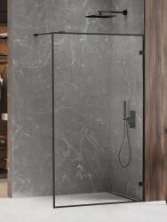 NEW TRENDY Avexa BLACK WALK-IN Alumínium keretes zuhanyfal Méret: EXK-2662 120x200