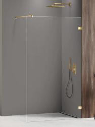 NEW TRENDY Avexa GOLD SHINE WALK-IN zuhanyfal Méret: EXK-2192 130x200 6 mm