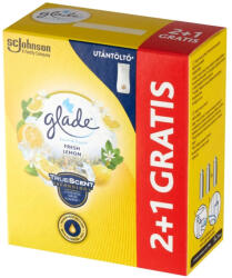 Glade Légfrissítő utántöltő 3 x 10 ml 2+1 Glade® Touch&Fresh friss citrom (55364) - irodaszerpiac