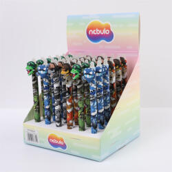 Nebulo Zseléstoll radírozható, Dino Army, 36 db/display Nebulo (55657)