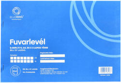 Bluering Fuvarlevél A4, 50x3lapos fekvő D. GEPJ. 17/V Bluering® (NYOMTDGEPJ17V) - irodaszerpiac