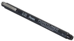 Pentel PointLiner tűfilc 0, 05mm, S20P-05A Pentel fekete (S20P05A) - irodaszerpiac