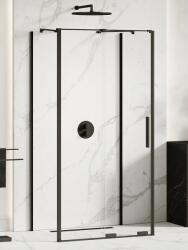 NEW TRENDY Smart BLACK háromoldalú zuhanykabin Méret: EXK-4184 130x90x200