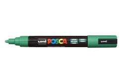 uni Dekormarker 1, 8-2, 5mm, Uni Posca PC-5M zöld (2UPC5MZ) - irodaszerpiac