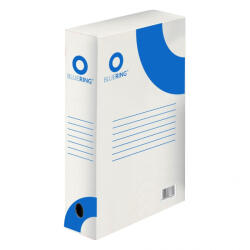 Bluering Archiváló doboz boxy A4, 80mm gerinccel karton Bluering® (BRARCH80) - irodaszerpiac