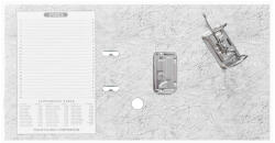 BLUERING Iratrendező A4, 5cm, lapraszerelt, Bluering® Smart fehér (IRRECO5FEH) - irodaszerpiac