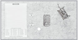 BLUERING Iratrendező A4, 5cm, lapraszerelt, Bluering® Smart szürke (IRRECO5SZU) - irodaszerpiac