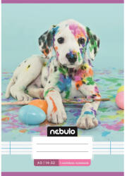 Nebulo Füzet, A5, 1. osztályos vonalas, 14-32, Cuki minták, 16 db/csomag Nebulo (55813) - irodaszerpiac