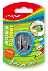 Keyroad Hegyező 2 lyukú Keyroad Rubber vegyes színek (38406)