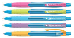 ANTILOP Golyóstoll nyomógombos vegyes színek 0, 7mm Antilop Super Smooth írásszín kék (46146) - irodaszerpiac