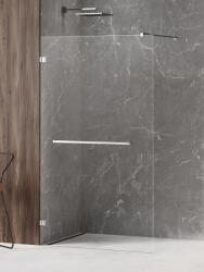 NEW TRENDY Avexa KRÓM WALK-IN zuhanyfal törölközőtartóval Méret: EXK-2517 90x200 6 mm