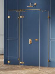 NEW TRENDY Avexa GOLD BRUSHED háromoldalú zuhanykabin Méret: EXK-3077 90x80x200 1 B