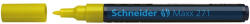 Schneider Lakkmarker 1-2mm, Schneider Maxx 271 sárga (36402) - irodaszerpiac