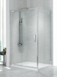 NEW TRENDY New Corrina KRÓM tolóajtós zuhanykabin Méret: D-0182A/0078B 110x80x195