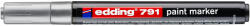 edding Lakkmarker 1-2mm, kerek Edding 791 ezüst (39260)