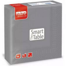 FATO Szalvéta 2 rétegű 33 x 33 cm 50 lap/cs Fato Smart Table szürke_82623700 (46364) - irodaszerpiac