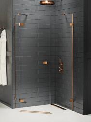 NEW TRENDY Avexa BRONZ ötszögletű, aszimmetrikus kabin Méret: EXK-3826 100x80x200