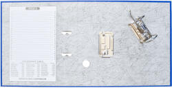 BLUERING Iratrendező A4, 7, 5cm, lapraszerelt, Bluering® Smart kék (IRRECO75KEK) - irodaszerpiac