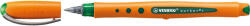 STABILO Rollertoll zselés 0, 5mm, STABILO Worker+ zöld (42400) - irodaszerpiac