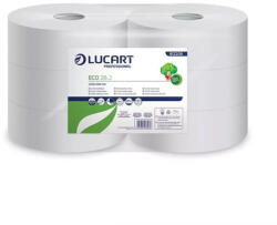 Lucart Toalettpapír 2 rétegű közületi átmérő 28 cm 6 tekercs/karton 28 J EcoLucart_812208 fehérített (46347)