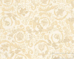 AS Creation Versace 5 38706-3 krémszínű virág mintás elegáns tapéta (38706-3)