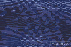 Marburg Zaha Hadid Hommage 58309 kék grafikus Modern XXL tapéta (58309)
