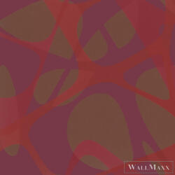 Marburg Zaha Hadid Hommage 58330 arany-vörös grafikus Modern tapéta (58330)