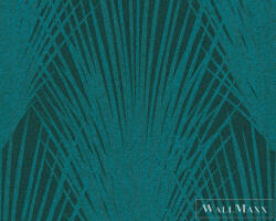AS Creation New Elegance 2023 37553-3 Leveles Akvamarine Tapéta (37553-3)