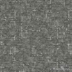 Zambaiti Parati Abitat 2022 Z-88103 fekete Textil mintás Design tapéta (Z-88103)