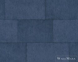 AS Creation Titanium 3 38201-5 kék Fém-hatású Modern tapéta (38201-5)