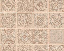 AS Creation Terra 38921-3 narancs mandala mintás modern tapéta (38921-3)