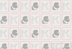 AS Creation Karl Lagerfeld 37842-1 modern grafikai tapéta fehér piros szürke (37842-1)