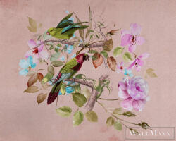 AS Creation Walls by Patel 3 DD122404 rózsaszín LOVE NEST 2 digitális panel (DD122404)