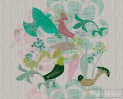 AS Creation Walls by Patel 3 DD122452 bézs BIRDLAND 3 digitális panel (DD122452)