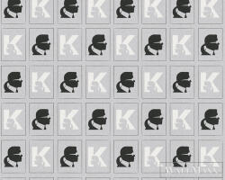 AS Creation Karl Lagerfeld 37842-4 Fekete Grafikai Tapéta (37842-4)
